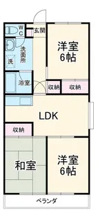 エスポワール葵東【2階】の間取り
