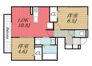 千葉県千葉市緑区誉田町1【アパート】の間取り