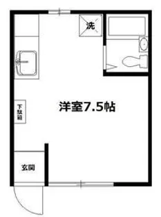 グリーンハイツ【2階】の間取り