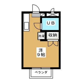 メゾン服部【2階】の間取り