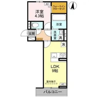 Espoir【3階】の間取り