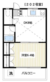 カーサ南荻窪【2階】の間取り