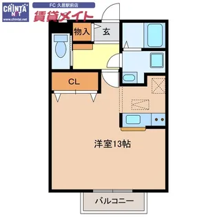 サイス フィールド I【1階】の間取り