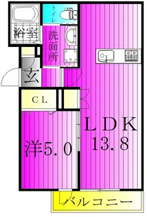 Istana Kashiwa【1階】の間取り