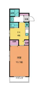 フラッシュマンション【3階】の間取り