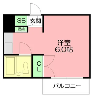 トップ桜ヶ丘第2【3階】の間取り