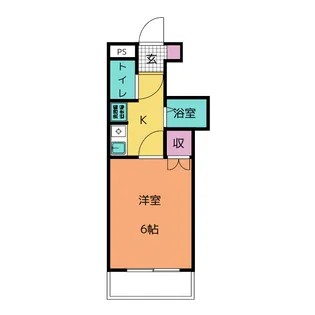 フローレスチェリー【2階】の間取り