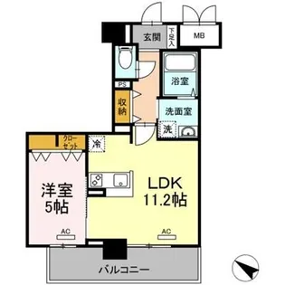 沖縄県那覇市牧志3【マンション】の間取り
