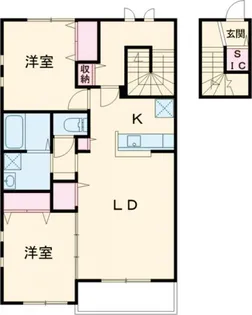 仮称)Novガーデンハウス谷田部 G棟【2階】の間取り