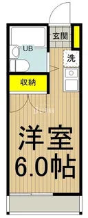 東京都立川市羽衣町2【アパート】の間取り