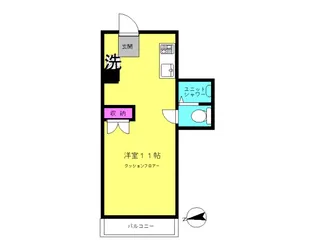 ダイワアベニュー【3階】の間取り