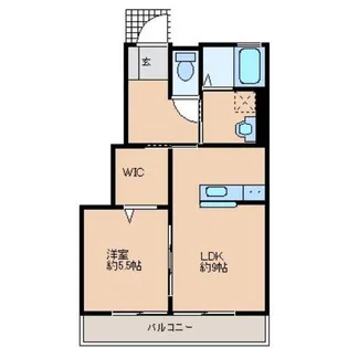 アバンティ宇佐【1階】の間取り