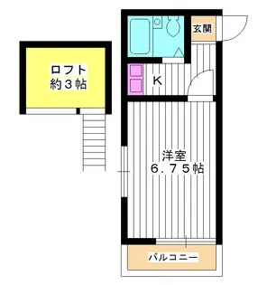 東京都練馬区春日町3【アパート】の間取り