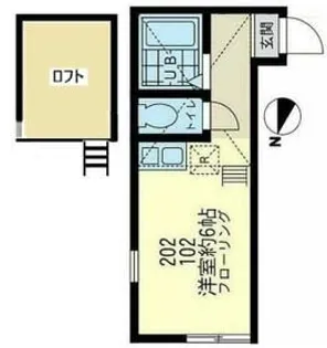 金沢キャロルガーデンズ【2階】の間取り
