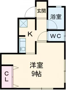 ユニライフ宝殿【1階】の間取り
