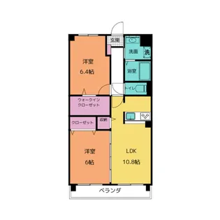 フォーシーズンI【2階】の間取り
