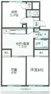 シャトーソレイユ【3階】の間取り