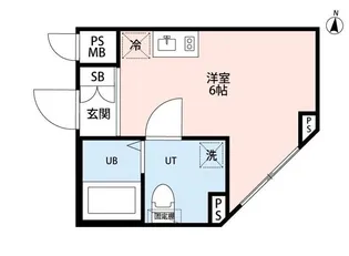 東京都江東区住吉2【マンション】の間取り