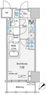 セリオ落合東中野【3階】の間取り