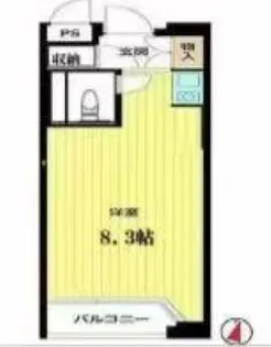 ヒルクレイスト平河町【5階】の間取り