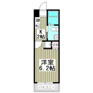 パルトネール二俣川III【1階】の間取り