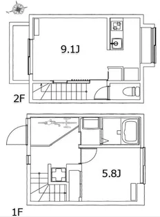 東京都稲城市矢野口【一戸建】の間取り