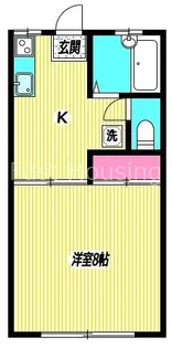 東京都中野区鷺宮4【アパート】の間取り