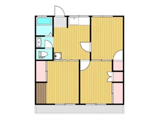 オレンジハイツ【2階】の間取り