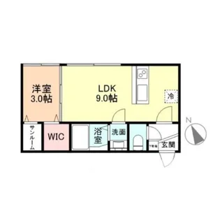 ELVITA【1階】の間取り