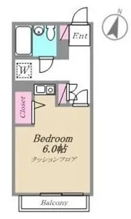 グリーンヴィラ府中【1階】の間取り