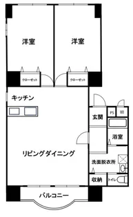 南千里グリーンハイツ【11階】の間取り