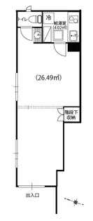 Grenze(グレンツェ)店舗・事務所用【1階】の間取り