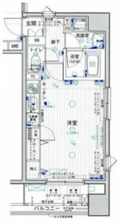 パークウェル秋葉原【11階】の間取り