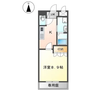 高知県高知市和泉町【アパート】の間取り