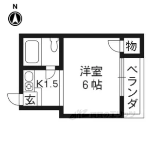 シップス甲斐田1【1階】の間取り