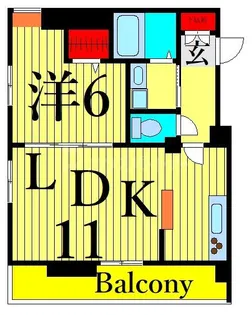 プライムステージオオシマ【2階】の間取り