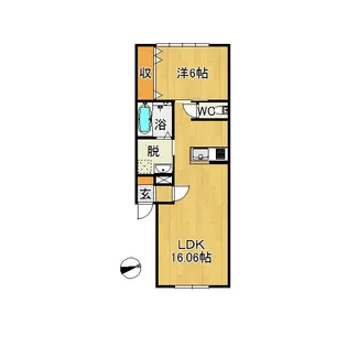 T・Kパーク小人町【1階】の間取り