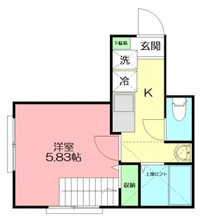 RICCO FORESTA【2階】の間取り