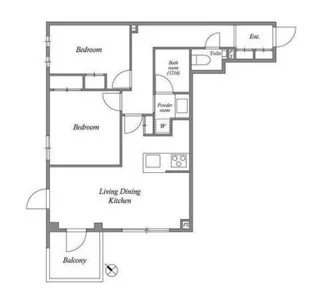東京都練馬区豊玉北2【マンション】の間取り
