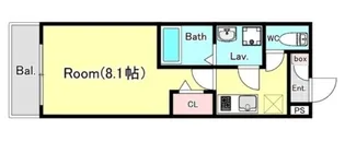 エステイトB狭山南入曽【1階】の間取り