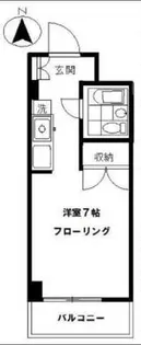 イントランス梅丘ヒルズ【1階】の間取り