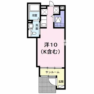 カーサ グロリアII【1階】の間取り