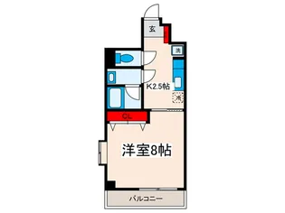 メルヴェイユII【2階】の間取り