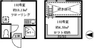 フェリスドルチェ【1階】の間取り