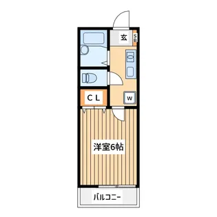バーミンハイム【1階】の間取り