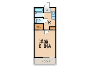 サンハイツ 東光【1階】の間取り