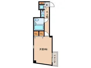 フラワ-11【4階】の間取り