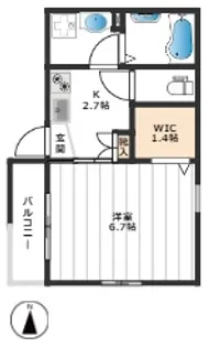 LA MAISON DE ITABASHIHONCHO【1階】の間取り