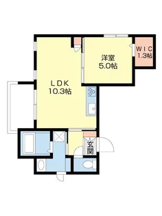 Hawa Kugahara【3階】の間取り