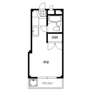コンチネンタル学南町【3階】の間取り